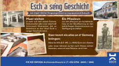 Esch a seng Geschicht – aus enger räicher Vergaangenheet an eng spannend Zukunft