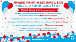 Programme Fête Nationale à Esch 2023