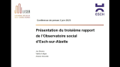 Conférence de Presse: Présentation de l'Observatoire Social 2022