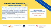 Guichet info migrants - permanences