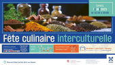 Fête culinaire interculturelle – Le 07/10/2023 sur la place de l’Hôtel de Ville