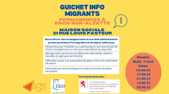 Guichet Info Migrants - Permanences à Esch-sur-Alzette
