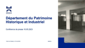 Conférence de Presse: „Esch a seng Geschicht – aus enger räicher Vergaangenheet an eng spannend Zukunft“ - 10.05.2023