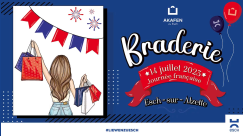 Braderie - Journée française - 14 juillet 2023