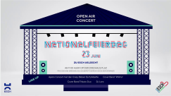 Open Air Concert fir Nationalfeierdag 2023